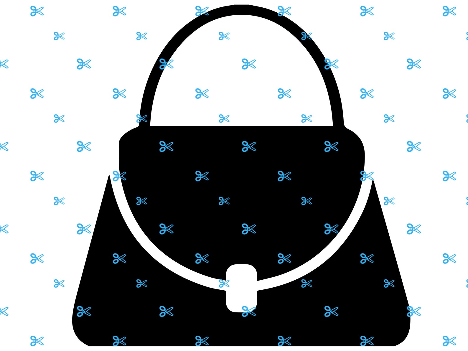 Fashion Purse SVG Woman Purse Fashion Accessory Handbag Etsy