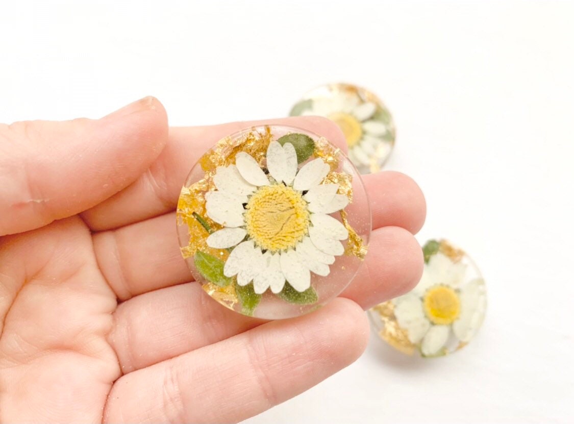 Pressed Dried Flower Botanical Set cute resin Etsy