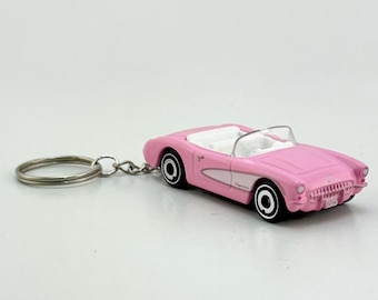 Car keychain C1 Corvette Barbie