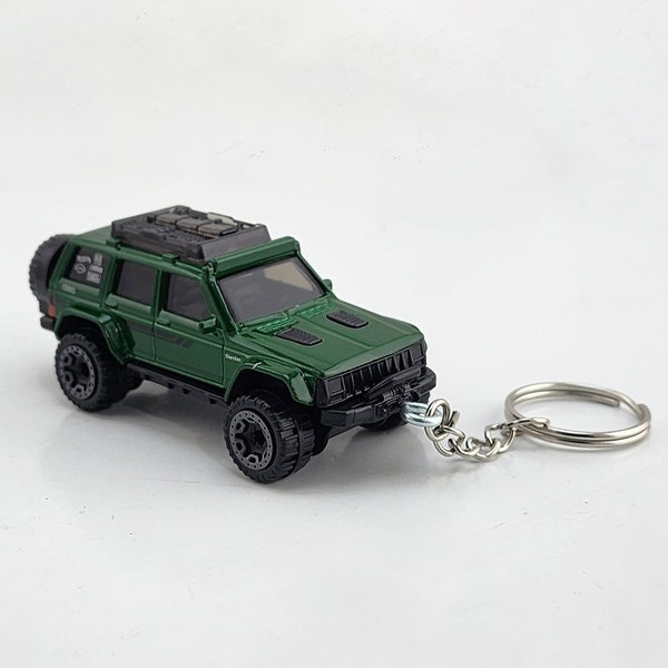 Hotwheels Jeep Cherokee Keychain