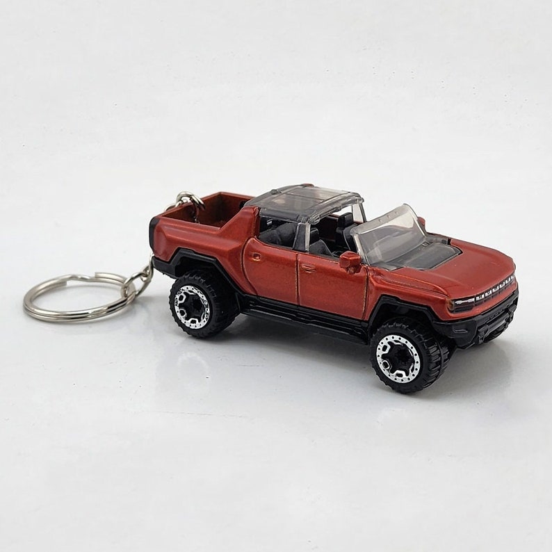 Hotwheels Hummer EV Truck Keychain Etsy
