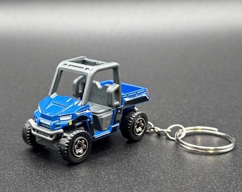 Polaris Ranger Matchbox Car Keychain