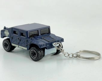 Llavero Hotwheels Hummer H1: regalo hecho a mano para amantes de los coches
