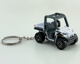 Polaris Ranger Matchbox Car Keychain