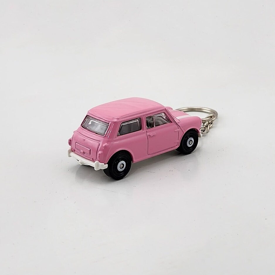 Pink mini cooper toy car top