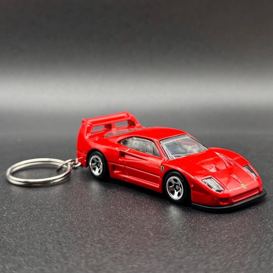 Ferrari F40 Keychain - Etsy