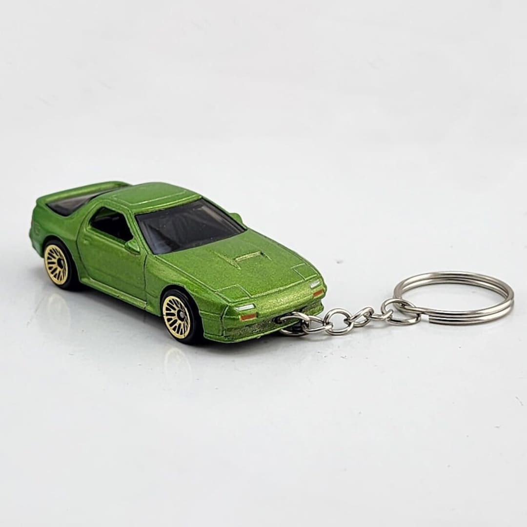 Car Keychain Mazda RX7 - Etsy
