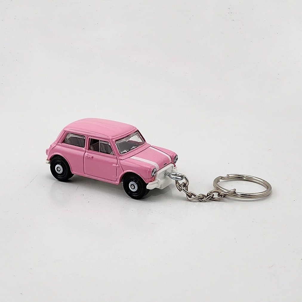 1964 Red Mini Cooper Custom Keychain FOB Porte Cles Llavero