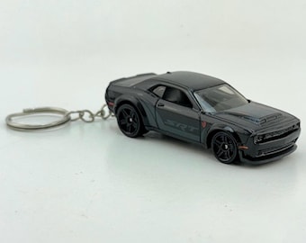 Car Keychain Dodge Challenger Demon