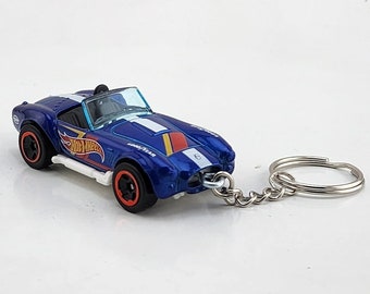 Shelby Cobra 427 S/C Hot Wheels Car Keychain free Delivery - Etsy