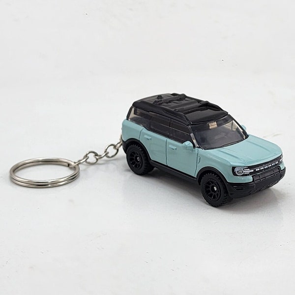 Hotwheels Ford Bronco Sport Keychain