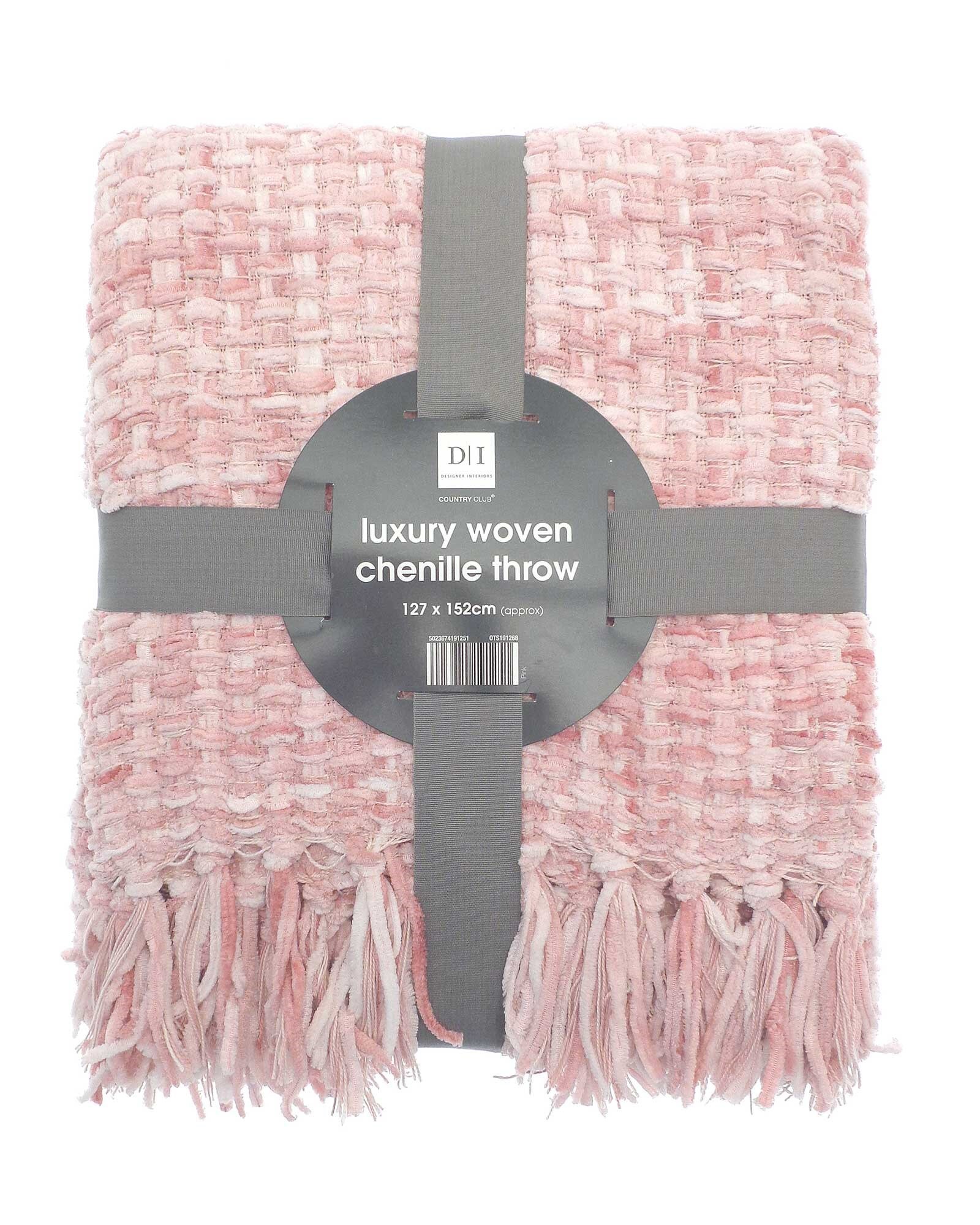 Luxury Woven Chenille Throws 127x152cm Etsy