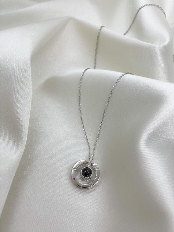 100 Lingue Ti Amo Collana In Acciaio Inossidabile Catena Di Proiezione