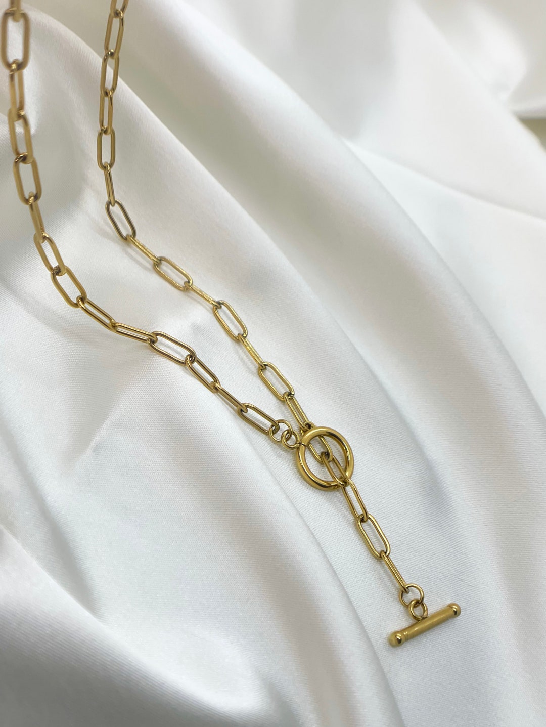 Perfect Fit Toggle Necklace, Toggle Clasp Necklace, T Bar Necklace ...