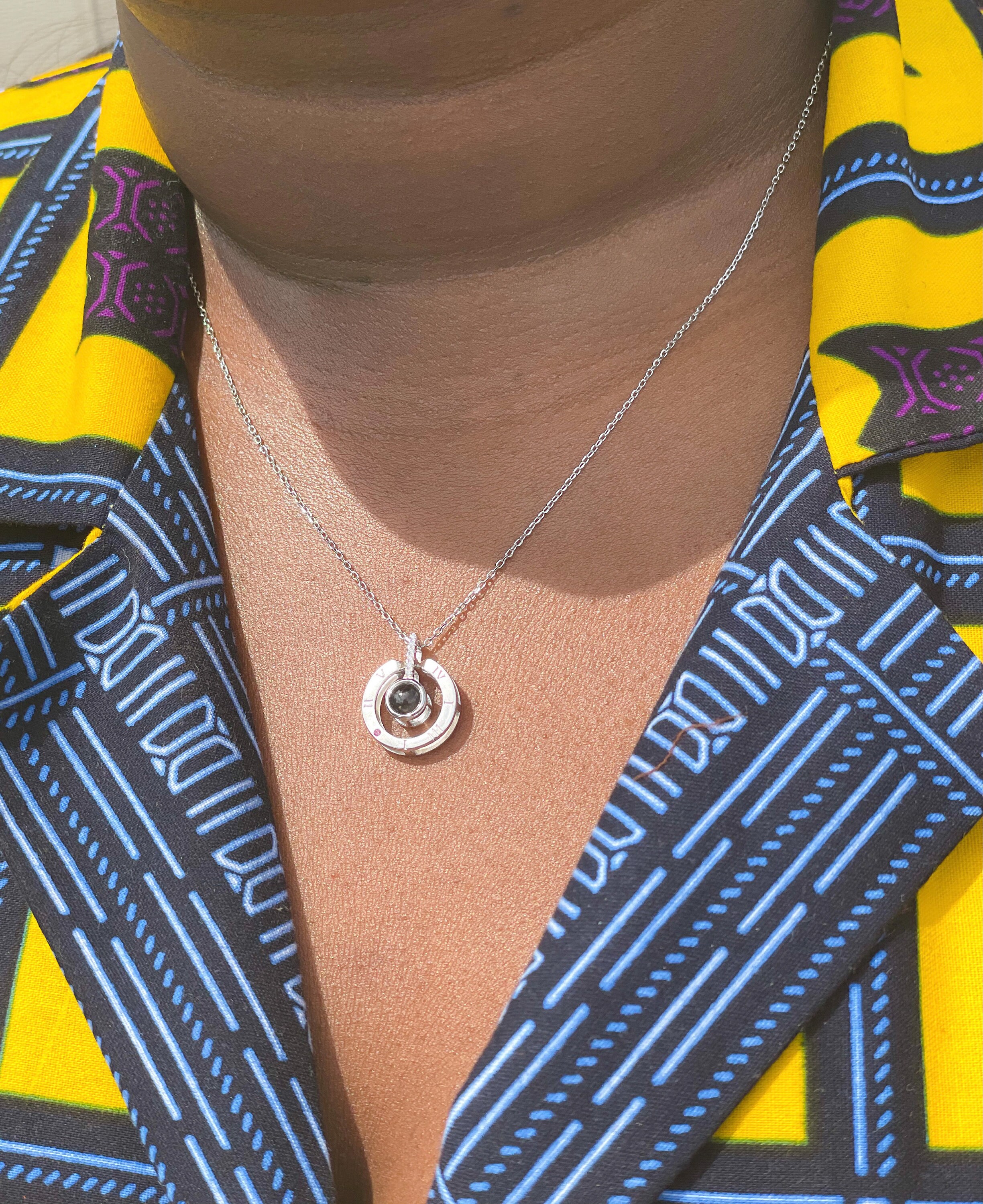 Taki | Ti amo in 100 lingue Collana in acciaio inossidabile