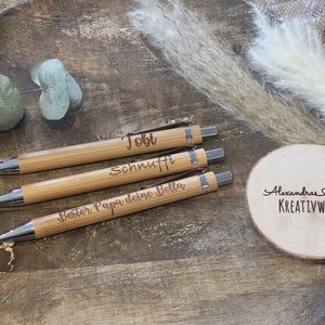 Bolígrafos Personalizados, Bolígrafos de Bambú, Bolígrafos de Madera, Boho, Rústico, Boda, Favores, Regalos para Invitados