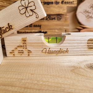 Waterpas, huis in geluk, bruiloft, cadeau, geluksschaal, intrek, topping-ceremonie