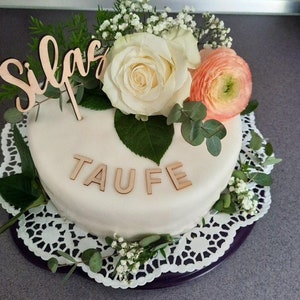 Cake topper for birthday, personalized, cake topper, birthday cake, cake, wood, name, cake topper, desired name