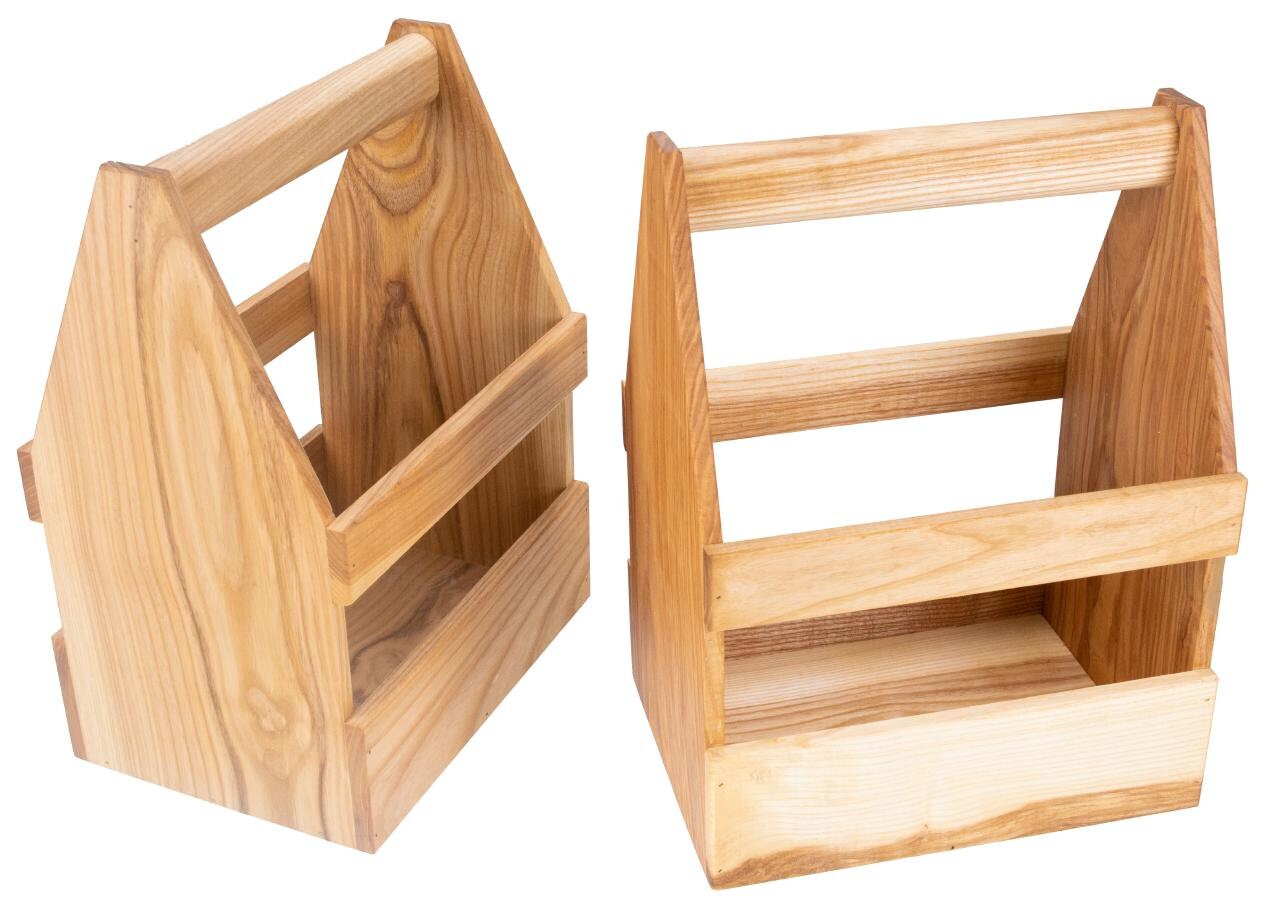 Porte-bière Avec Poignées « Sac à Main Pour Homme » Flammé Avec Espace