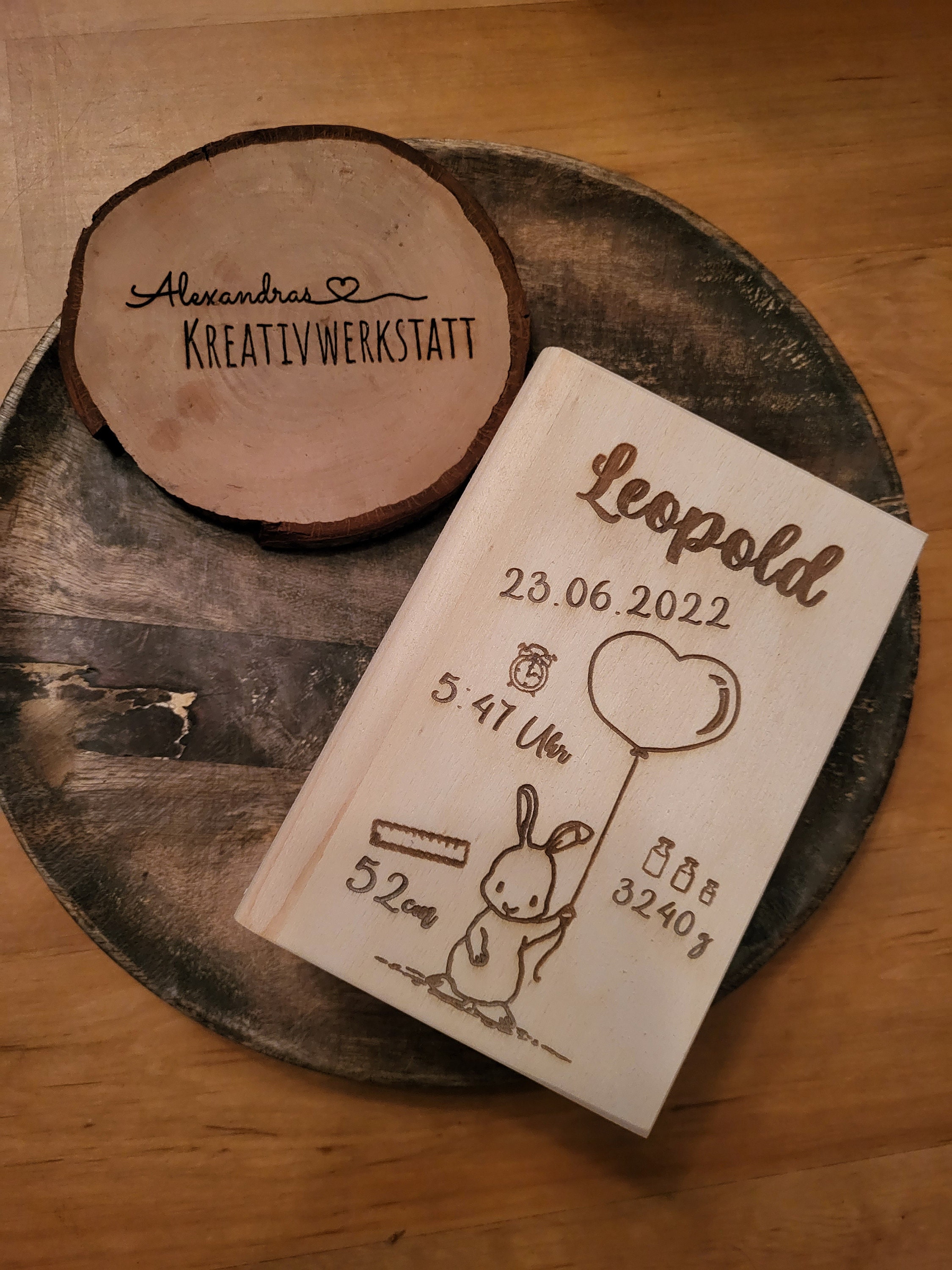 Geldgeschenk-Spardose Aus Holz – Personalisierbar Für Taufe, Konfirmation, Kommunion