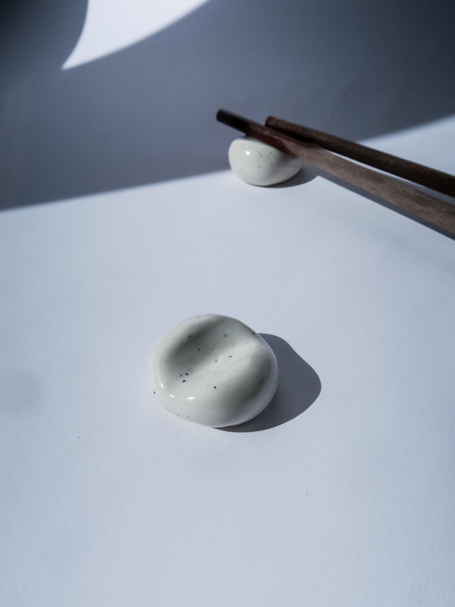 Handmade Ceramic Chopstick Rests – Minimalist, Japanese, Sushi Accessory, Table Decoration, Set of 2