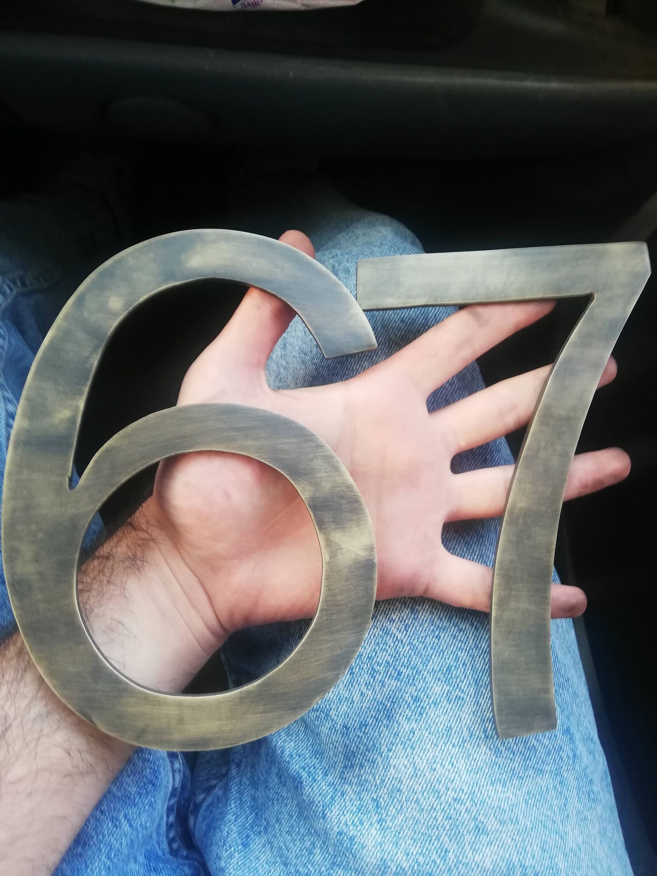 Ageing Lettering Antique Aged Brass Cast Brass Letters Antique Aging Cast - Etsy