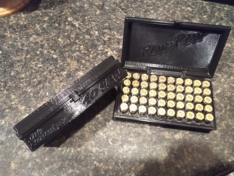 3D Printed Ammo Storage Boxes Etsy