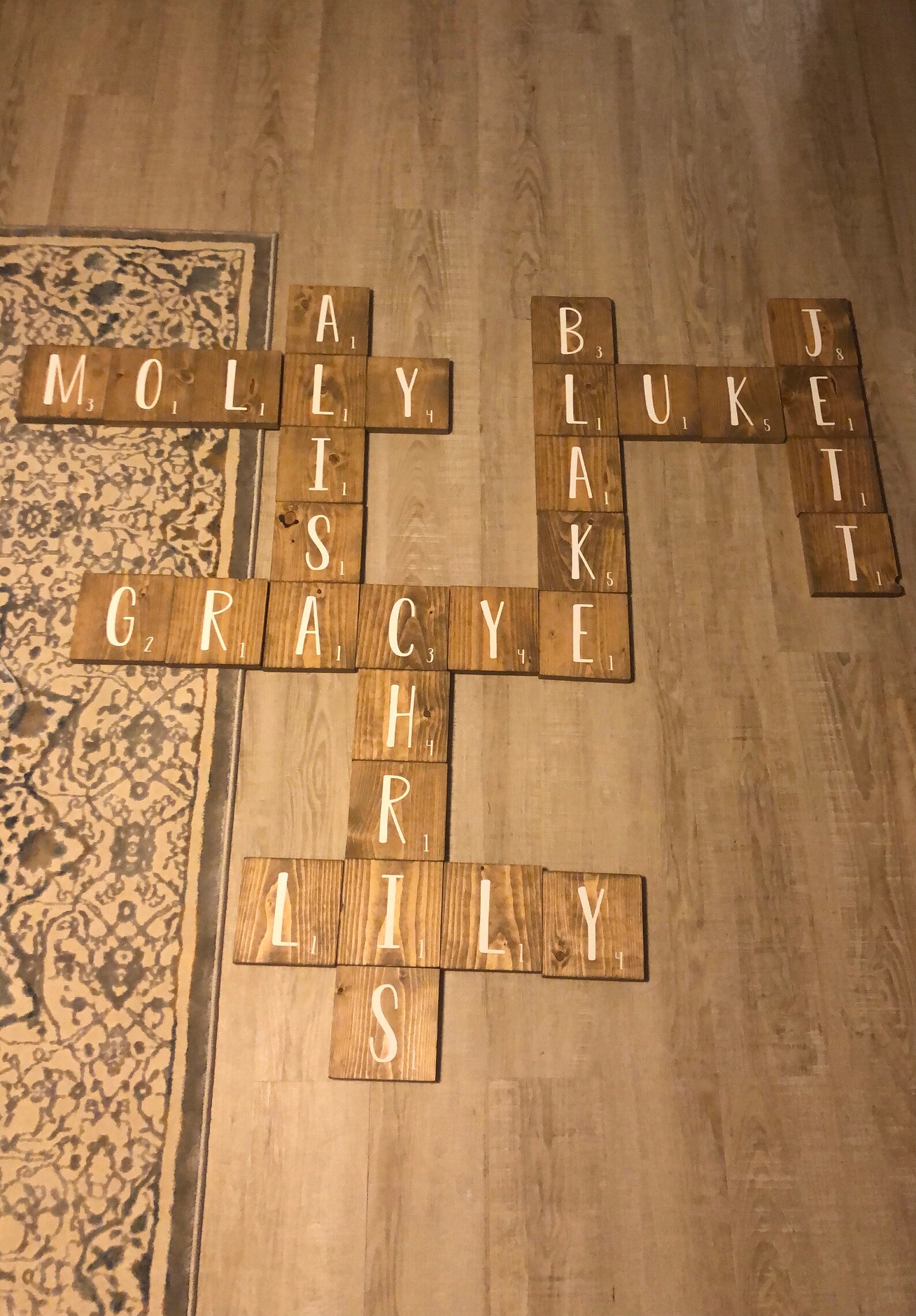 Scrabble tiles Etsy