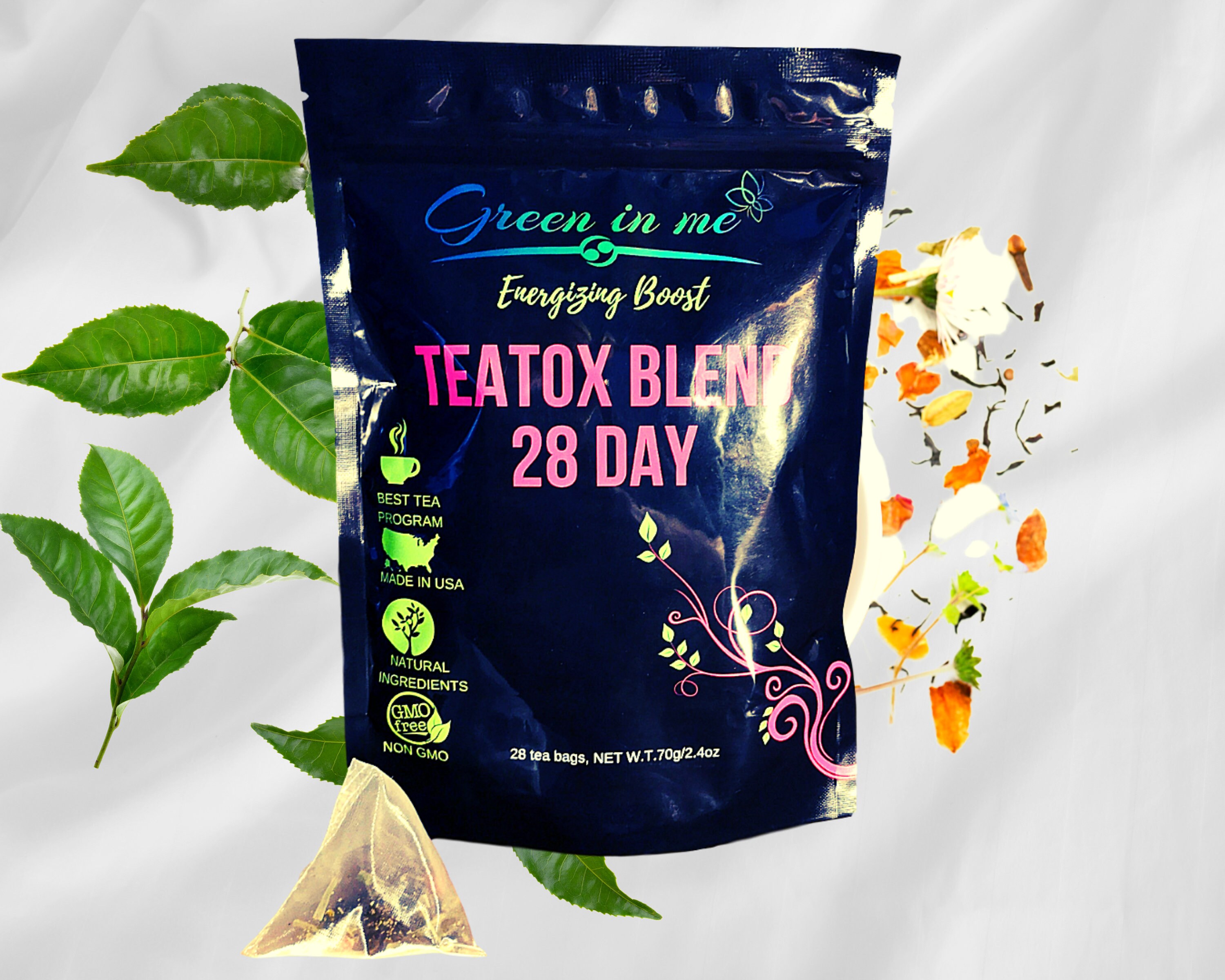 Detox tea skinny tea organic herbal tea loose leaf slimming Etsy