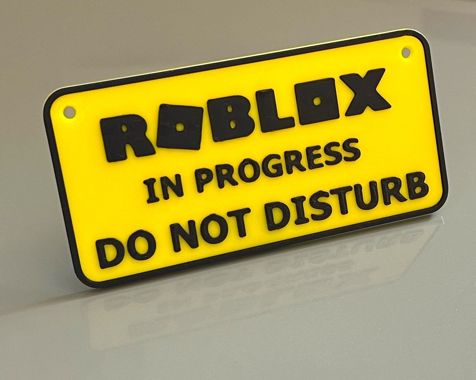 Roblox Logo Trophy real Wood Base Optional 