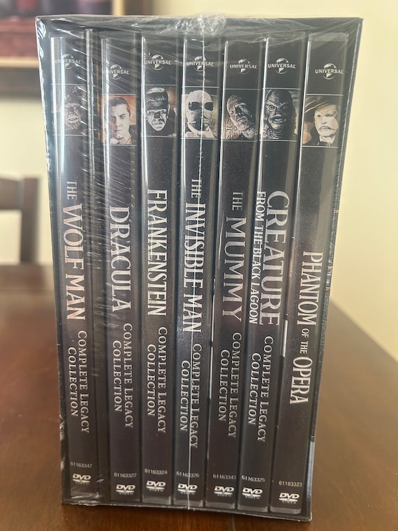 Universal Classic Monsters: Complete 30 Film Dvd Collection - Etsy Israel