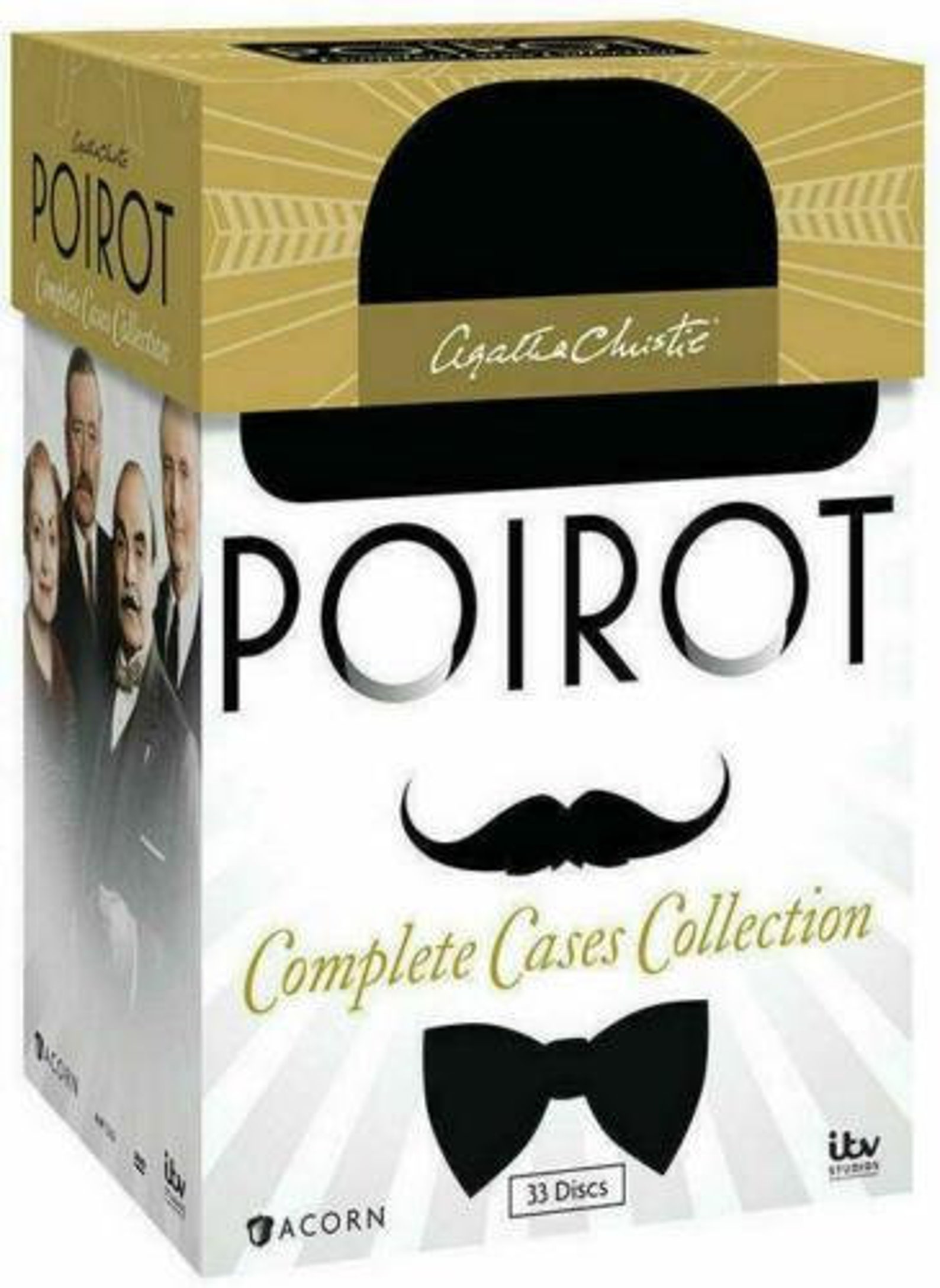 Agatha christie's poirot complete series collection 33 Etsy