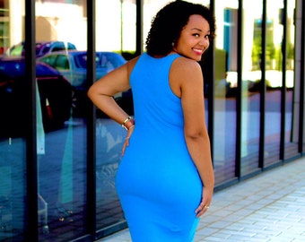 Ribbed Tank Dress - Etsy