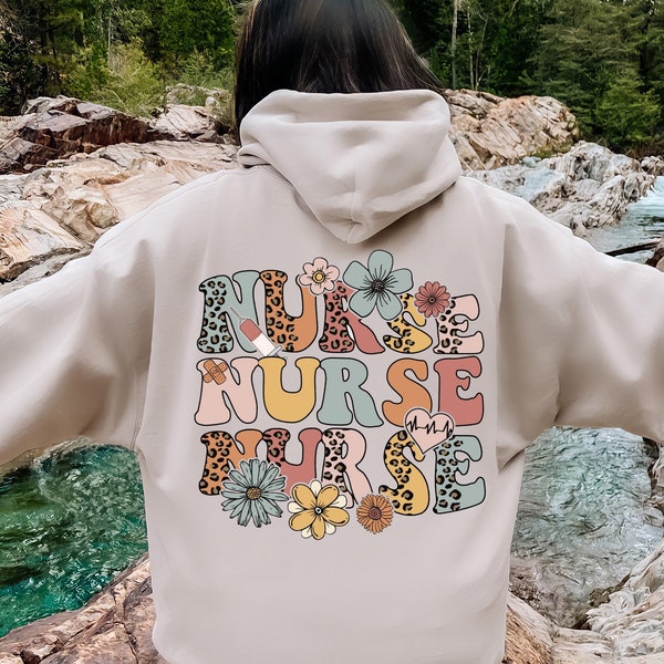 Nurse Hoodie Etsy