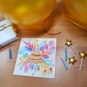 Carte anniversaire