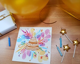 Carte anniversaire