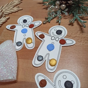 Dot Card Nuit au châlet, 6 artisanale kleuren