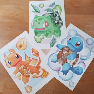 A5 Pokémon-tryck