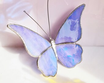 Butterfly Fused Glass Box Fair Trade Handmade in Ecuador 