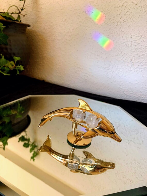 Dolphin Crystal Suncatcher Dolphin Crystal Suncatcher