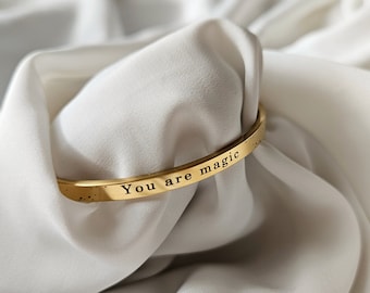 You Are Magic Bracelet | Stainless Steel Gold Bracelet