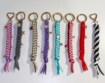 IT MICHAA [イミシャ] Keyring String Shoulder Bag Handmade Keychain, Bag Charm, Paracord, Miu Miu - Etsy
