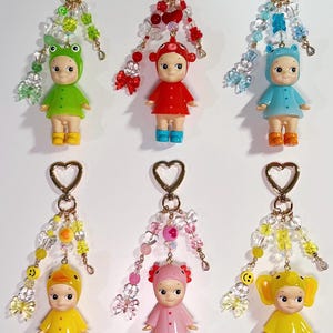 Sonny Angel Schlüsselanhänger - Geldbörse Charms - Sonny Angel Perlen Schlüsselanhänger - Authentischer Sonny Angel - Perlen Schlüsselanhänger - Sonny Angel I Love Rainy Day