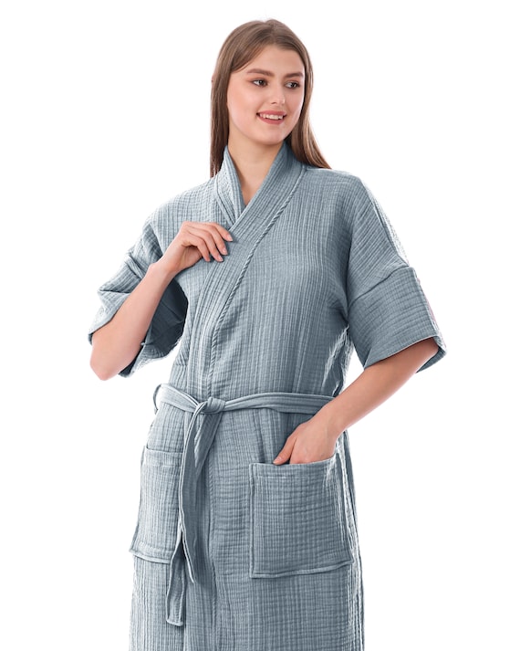 Sanskruti Homes Night Suit Online Cotton Robe Green Cotton Printed