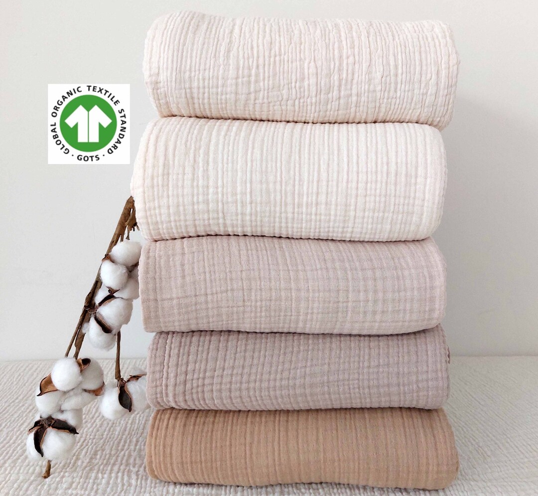 Soft Muted Color 4 Layers Gauze muslin Bedcover Bedspread Organic Cotton Throw Blanket Oversize King Queen twin toddler Baby Throws Etsy