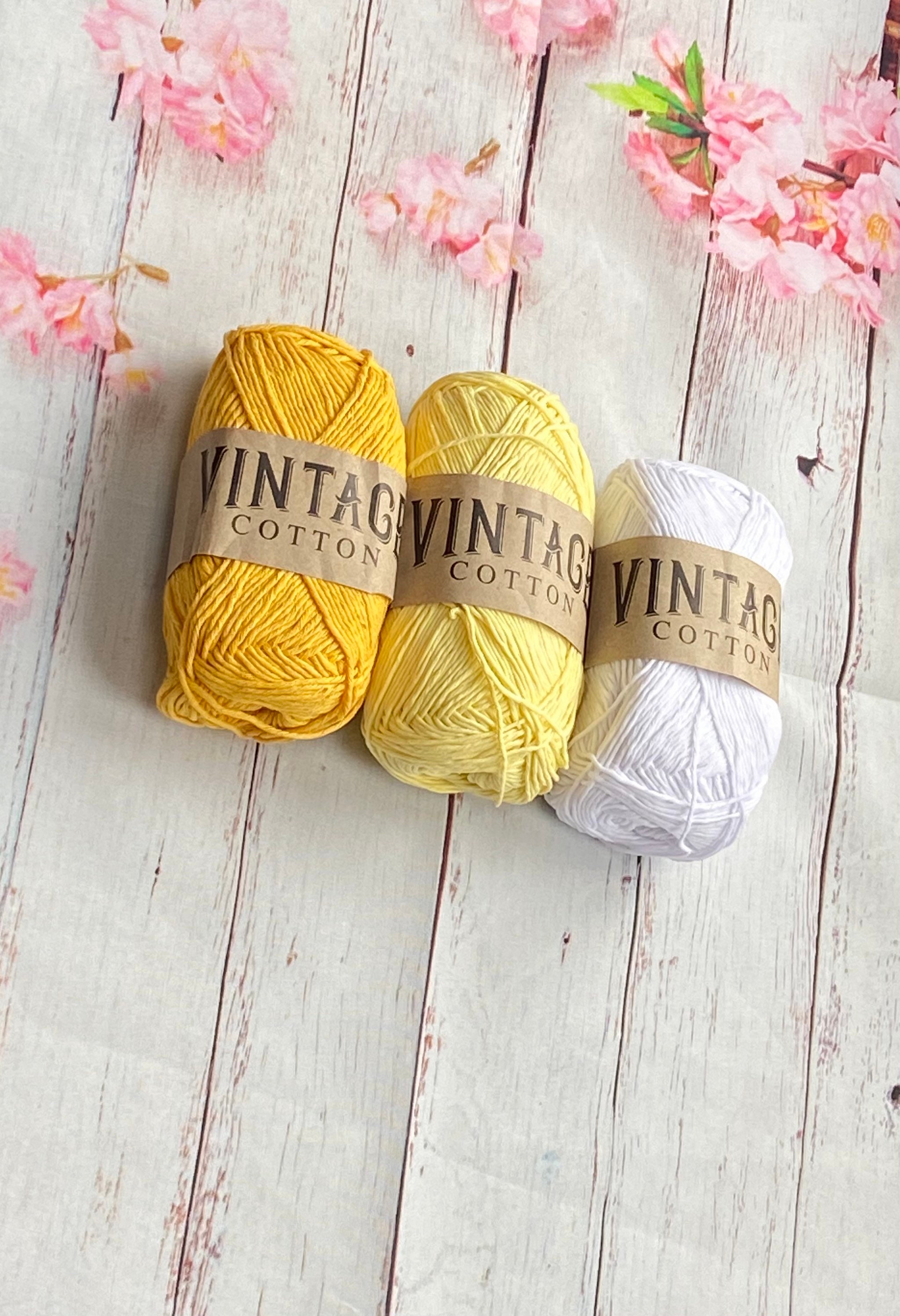 DK Cotton Yarn 3 x 100g balls Wool Knitting & Crochet Etsy