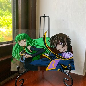 Code Geass Lelouch & C.C. Adjustable Rings Anime Cosplay 