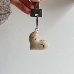 Sweet little heart - key ring