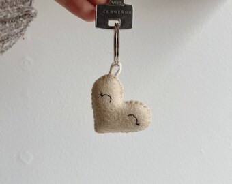 Sweet little heart - key ring