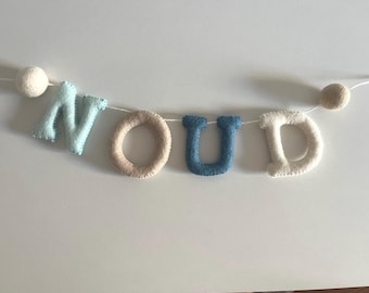 Name pendulum - blue